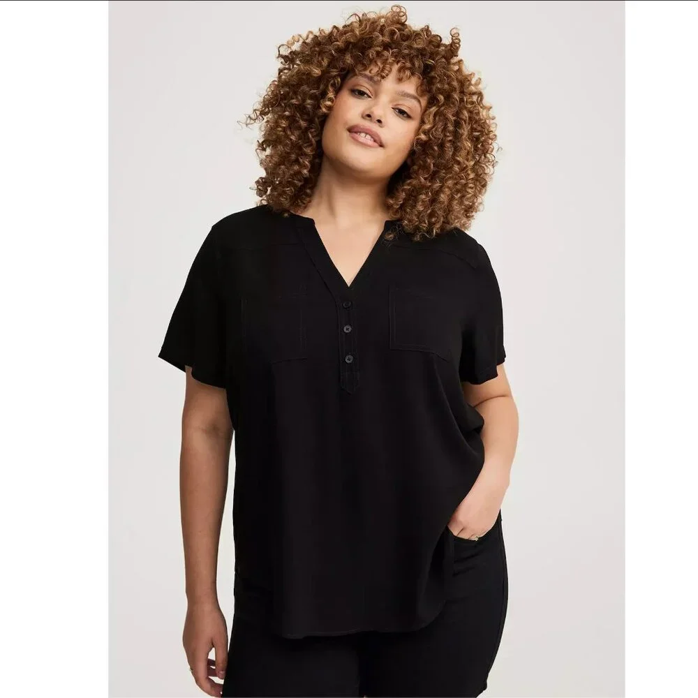 Torrid Black Harper Size 5